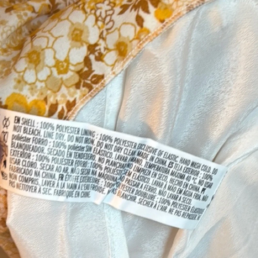 Forever 21 Yellow Floral Blouse - Picture 8 of 8